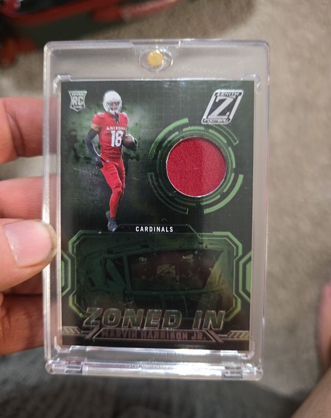 2024 Panini Zenith #ZI-MHJ Marvin Harrison Jr. Zoned In — front