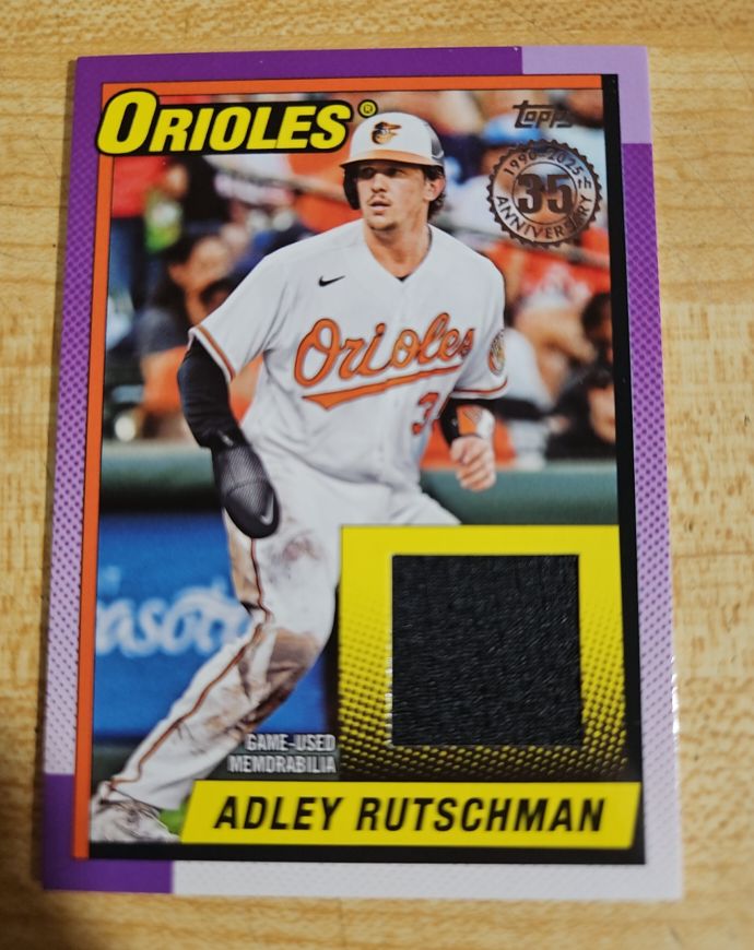 2025 Topps Series 1 #T90R-ARU Adley Rutschman — front