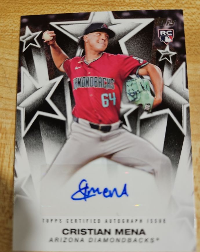 2025 Topps Series 2 Baseball Stars #BSA-CME Cristian Mena — front