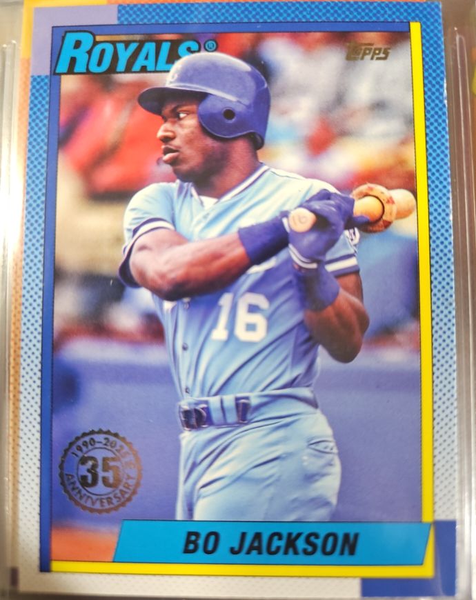 2025 Topps Series 1 1990 Topps #T90-62 Bo Jackson — front
