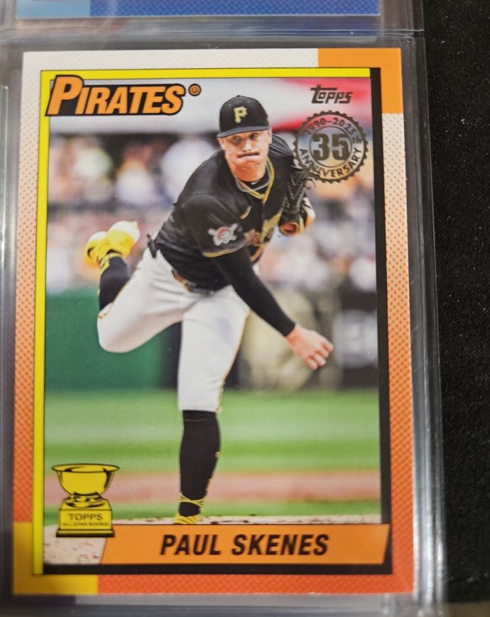 2025 Topps Series 1 #T90-63 Paul Skenes — front