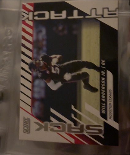 2025 Panini Score Sack Attack #SA-WA Will Anderson Jr. — front