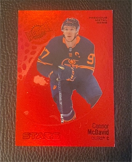 2022-23 Skybox Metal Universe #101 Connor McDavid — front