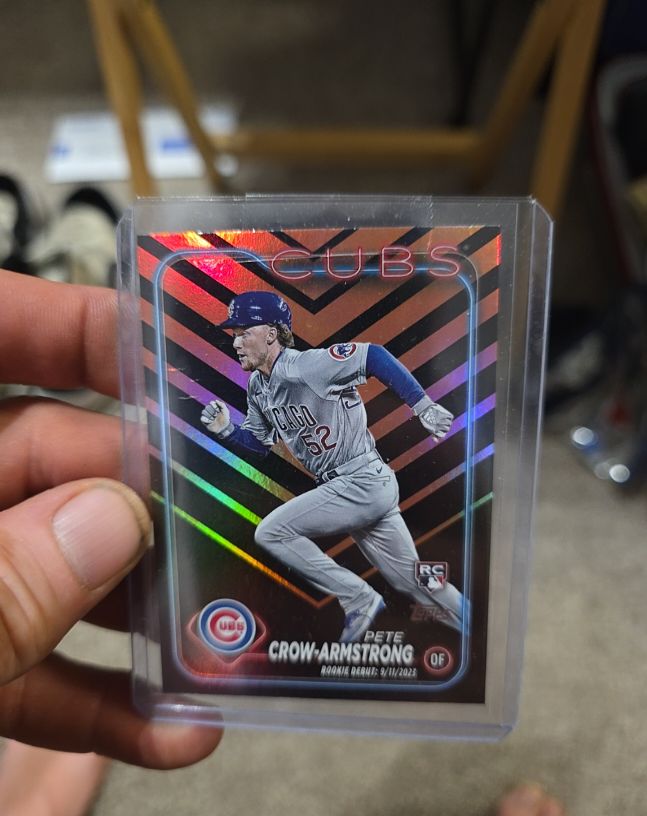 2024 Topps Update Holiday #US91 Pete Crow-Armstrong — front
