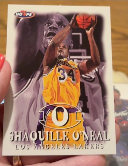 1998 NBA Hoops #100 Shaquille O'Neal — front
