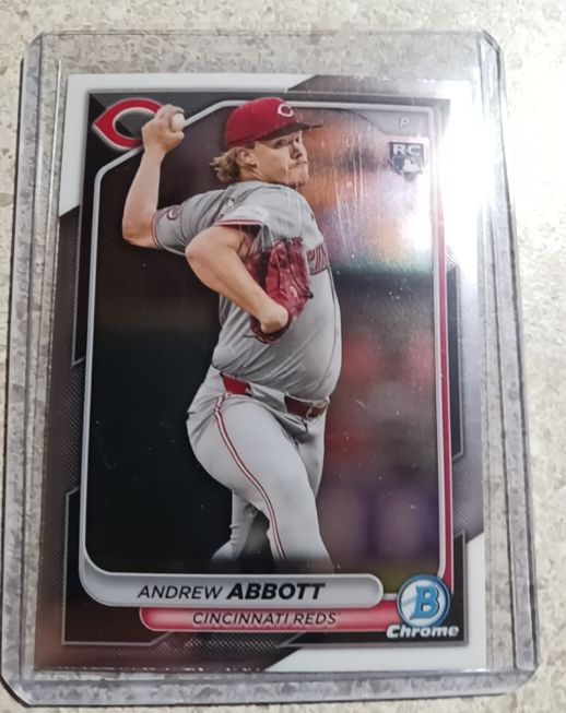 2024 Bowman Chrome #79 Andrew Abbott — front