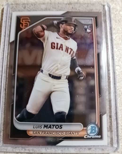 2024 Bowman Chrome #83 Luis Matos — front
