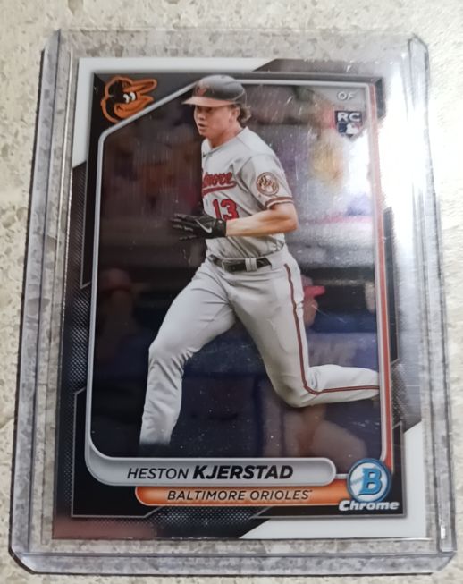 2024 Bowman Chrome #44 Heston Kjerstad — front
