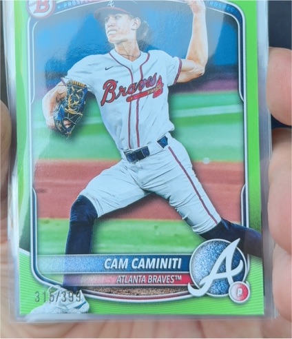 2025 Bowman Prospects #BP-46 Cam Caminiti — front