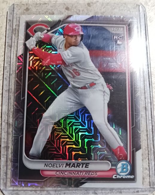 2024 Bowman Chrome #4 Noelvi Marte — front
