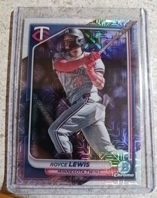 2024 Bowman Chrome #63 Royce Lewis — front