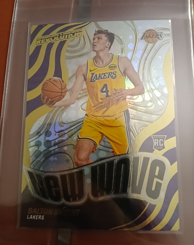 2024-25 Panini Revolution #4 Dalton Knecht Rookie RC New Wave — front