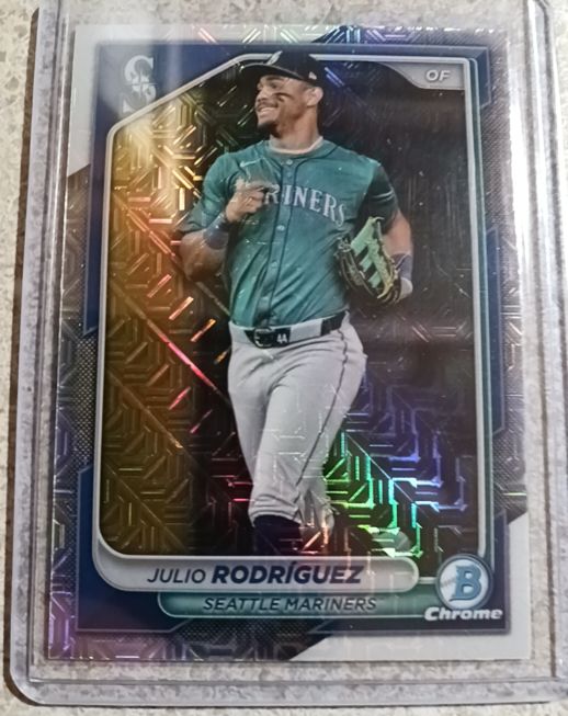 2024 Bowman Chrome #95 Julio Rodriguez — front
