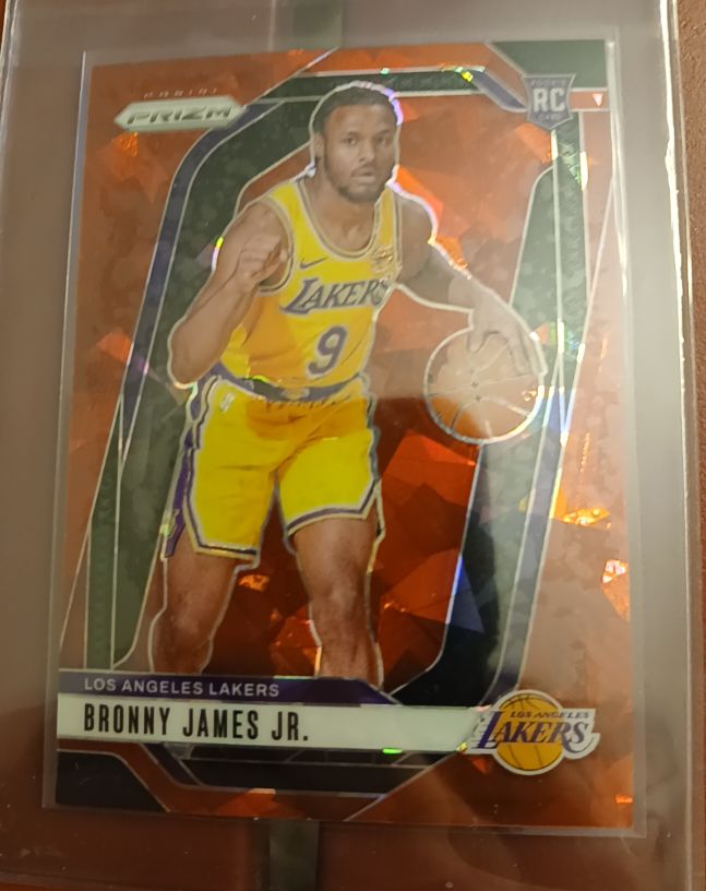 2024-25 Panini Prizm #243 Bronny James Jr. — front
