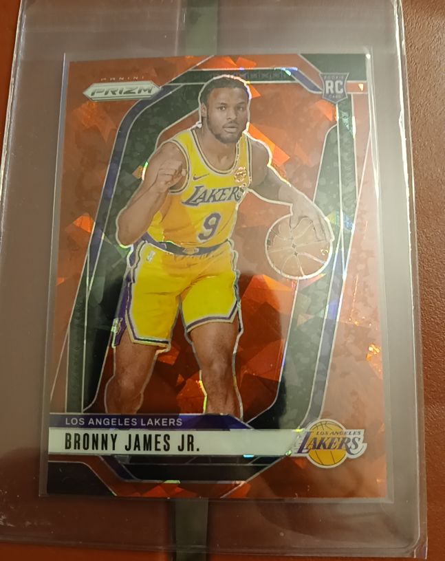2024-25 Panini Prizm #243 Bronny James Jr. — front