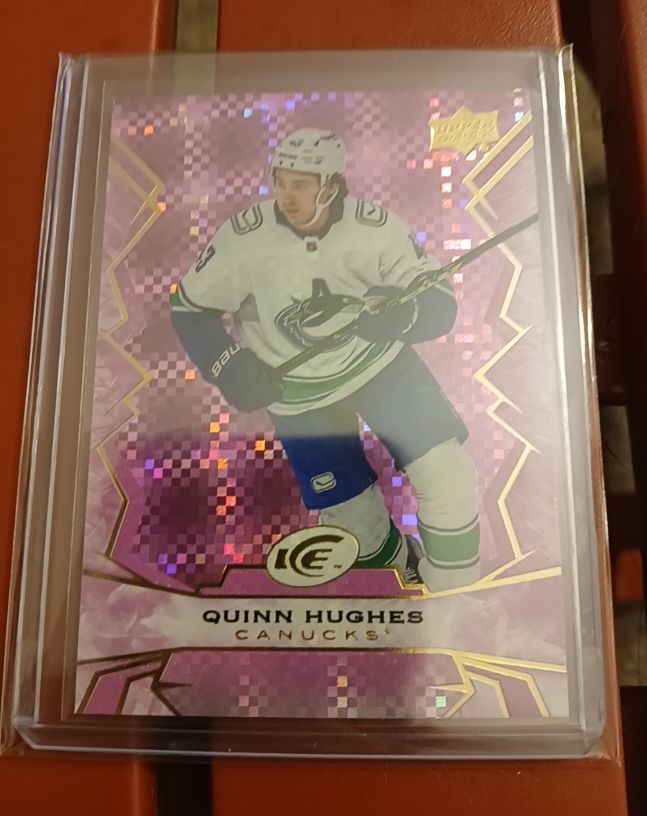 2022-23 Upper Deck Ice #73 Quinn Hughes — front