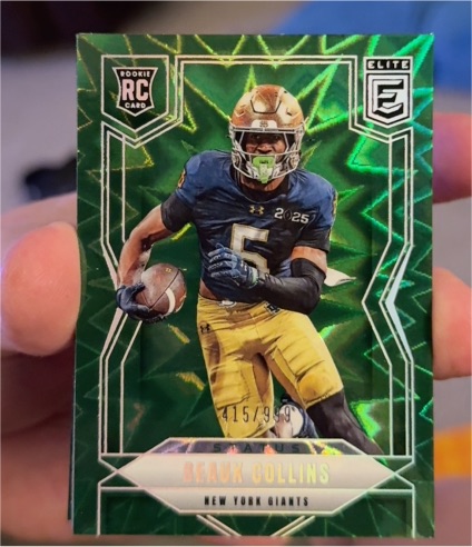 2025 Donruss Elite #415 Beaux Collins — front