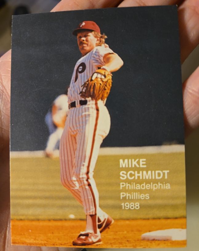 1988 Classic Superstars Photos #13 Mike Schmidt — front