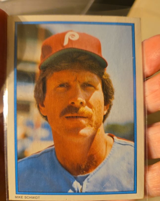 1986 Topps Quaker Granola #14 Mike Schmidt — front