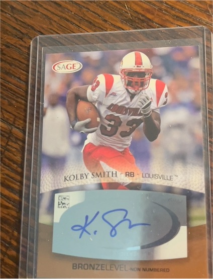 2007 SAGE Bronze Level #A17 Kolby Smith — front