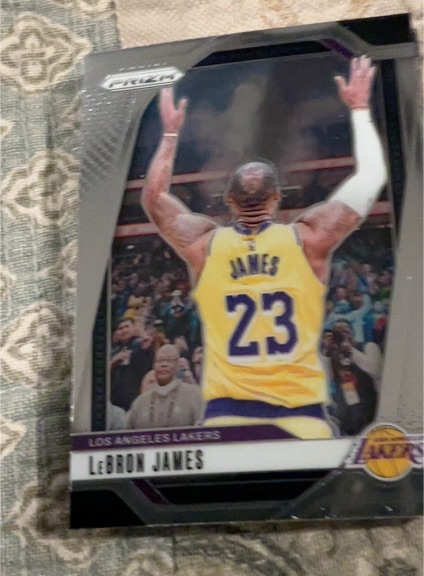 2024-25 Panini Prizm #130 LeBron James — front