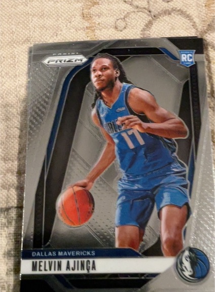 2024-25 Panini Prizm #255 Melvin Ajinca — front