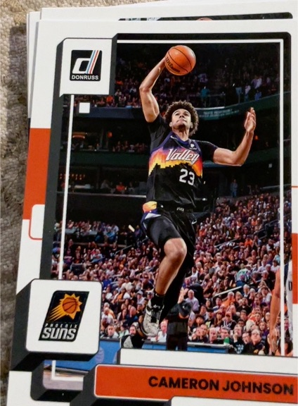 2022-23 Donruss #137 Cameron Johnson — front