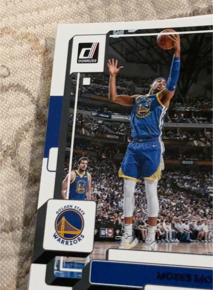 2022-23 Donruss #180 Moses Moody — front
