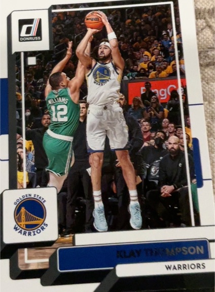 2022-23 Donruss #117 Klay Thompson — front