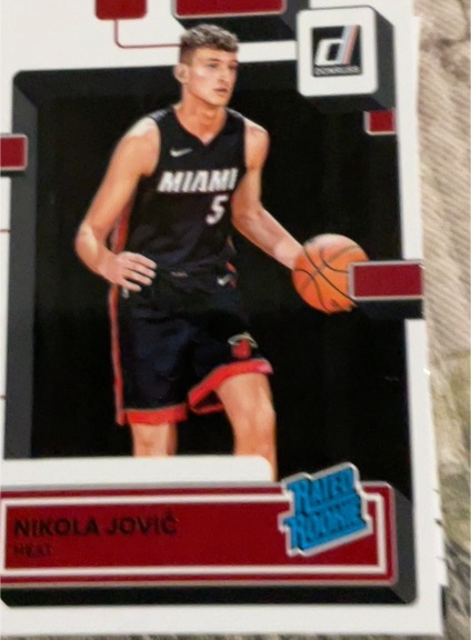 2022-23 Panini Donruss #227 Nikola Jovic — front