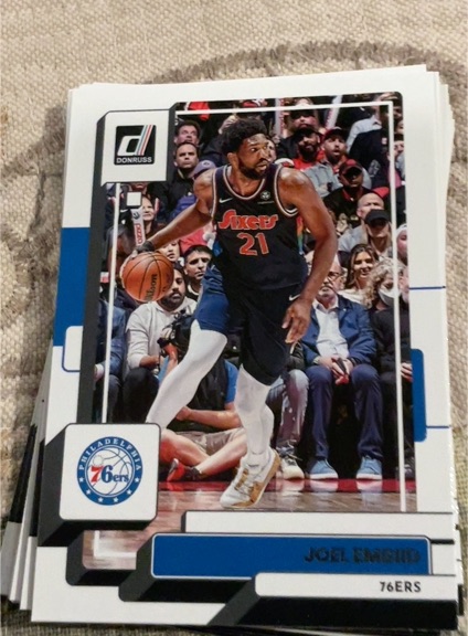 2022-23 Donruss #21 Joel Embiid — front