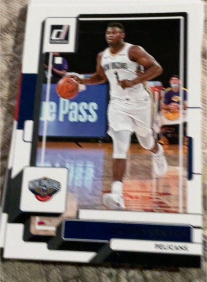 2022-23 Donruss #164 Zion Williamson — front