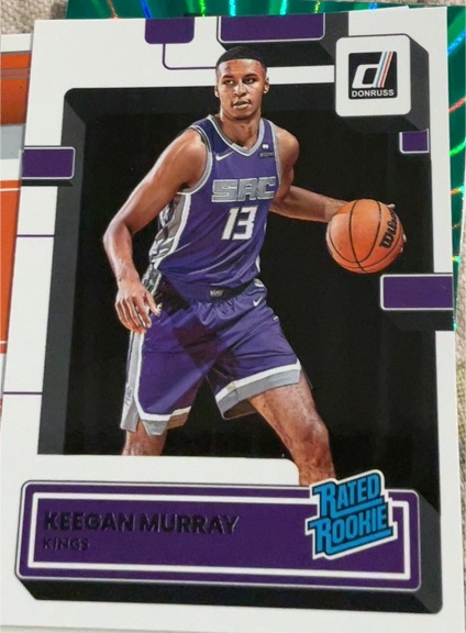 2022-23 Donruss #204 Keegan Murray — front
