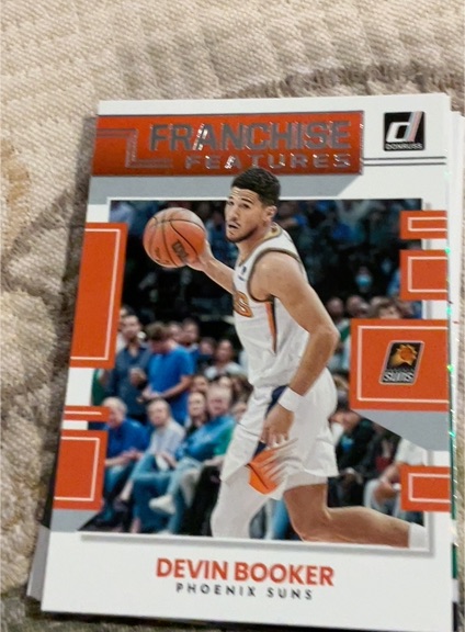 2022-23 Donruss Franchise Features #24 Devin Booker — front