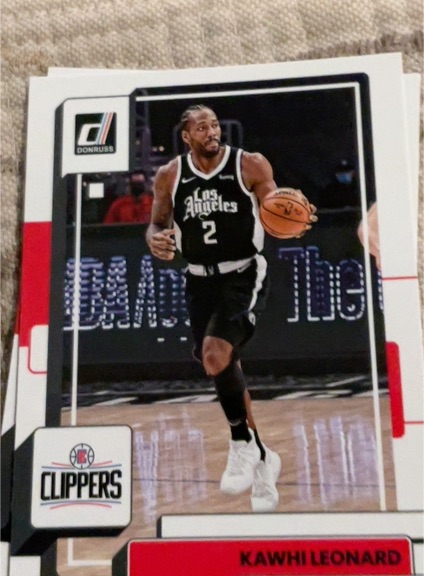2022-23 Donruss #123 Kawhi Leonard — front