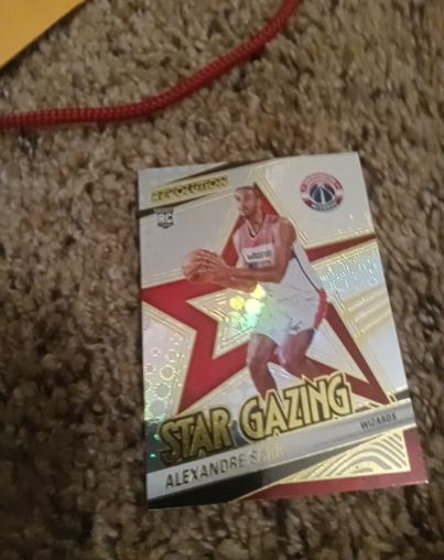 2024-25 Panini Revolution #19 Alexandre Sarr Star Gazing RC — front