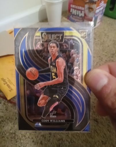 2024-25 Panini Select Premier Level #172 Cody Williams — front