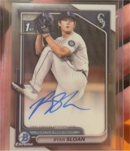 2024 Bowman Chrome Draft #BDC-99 Ryan Sloan — front