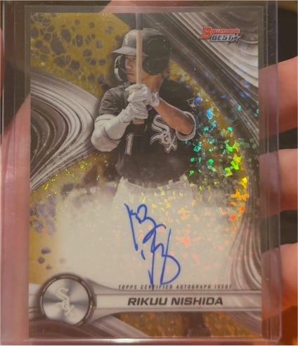 2024 Bowman's Best #B24-RN Rikuu Nishida — front