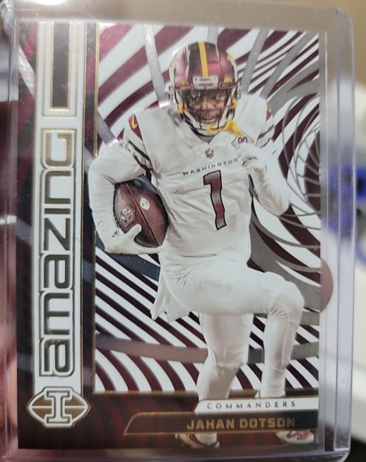2023 Panini Illusions #6 Amazing Jahan Dotson — front