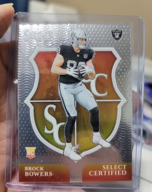2024 Panini Select #7 Brock Bowers — front