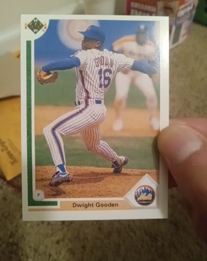 1991 Upper Deck #224 Dwight Gooden — front
