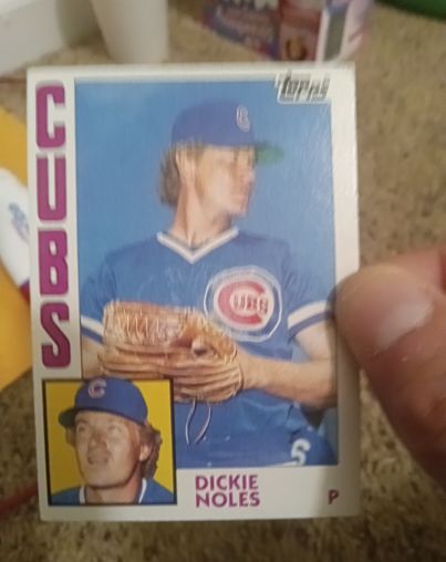 1984 Topps #618 Dickie Noles — front