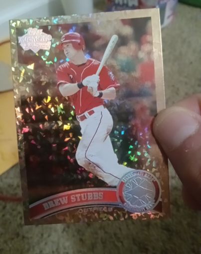 2011 Topps Diamond Anniversary #349 Drew Stubbs — front