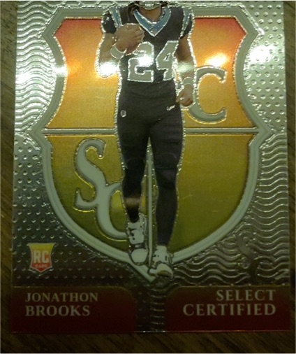 2024 Panini Select #17 Jonathon Brooks — front