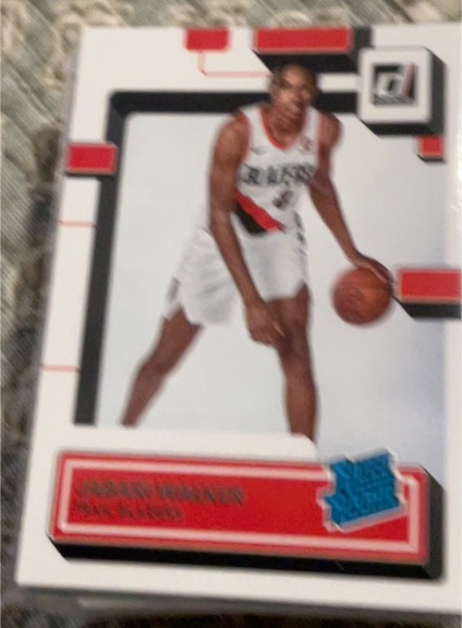2022-23 Panini Donruss #249 Jabari Walker — front
