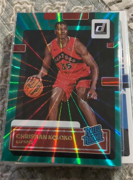 2022-23 Donruss #233 Christian Koloko — front