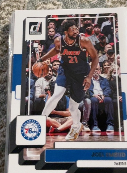 2022-23 Donruss #21 Joel Embiid — front