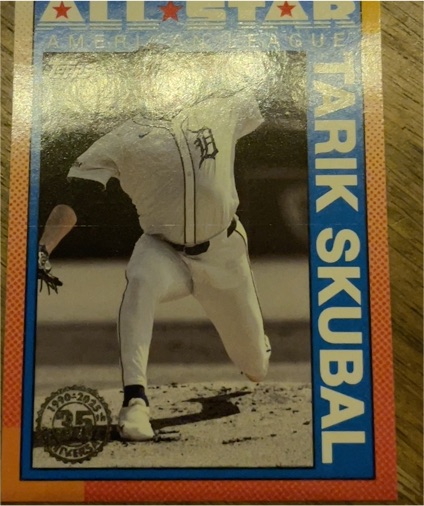 2025 Topps Series 2 #90AS-1 Tarik Skubal 1990 Topps Baseball 35th Anniversary All-Stars — front