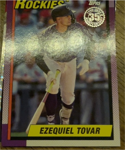 2025 Topps Series 2 #90B2-48 Ezequiel Tovar — front